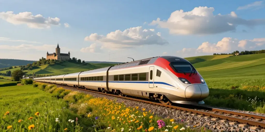 Experience the thrill of travel with high speed train tickets leading you to breathtaking landscapes across Europe.
