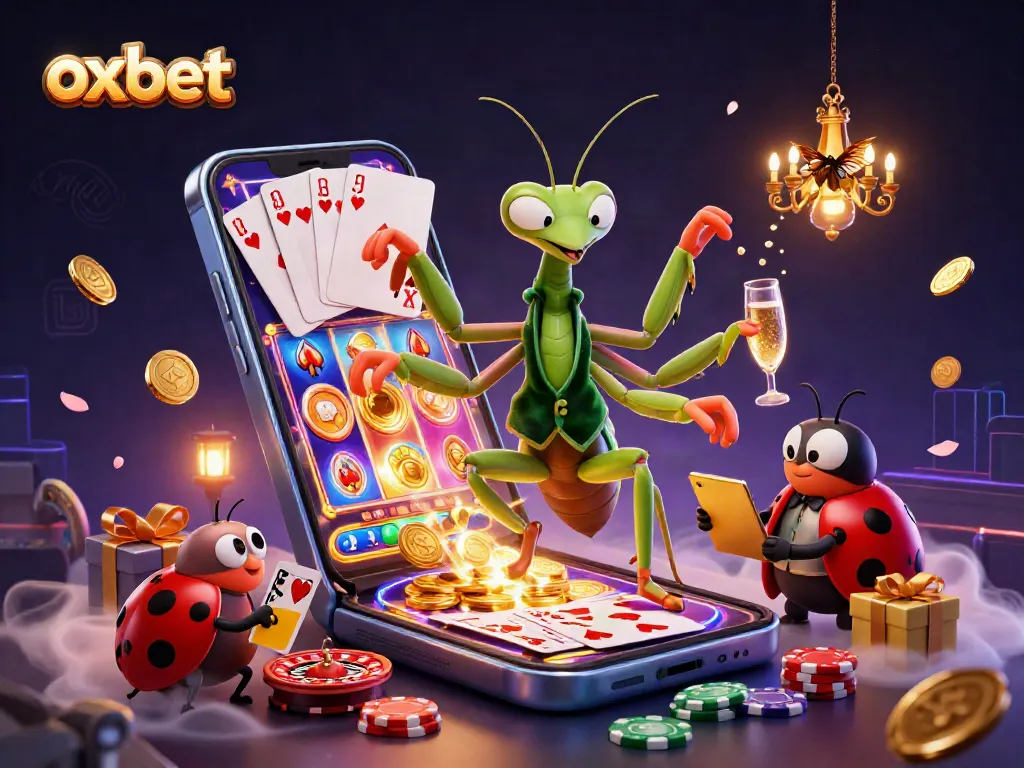 Experience thrilling gameplay at OXBET with dynamic characters and vibrant casino elements.